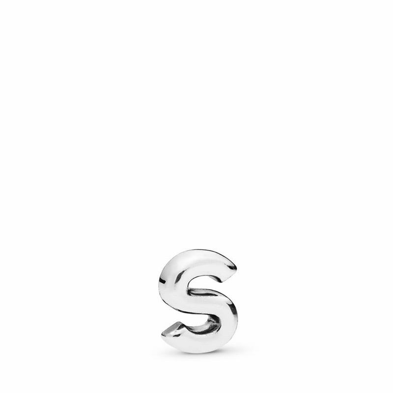 Pandora Australia Letter S Petite Locket Charm - Sterling Silver | YAVXBH250